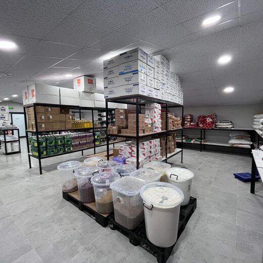 Trakya Catering depo düzeni